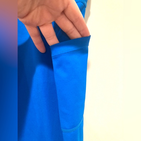 Zyia Light n Tight Hi-Rise 7/8 24” Leggings, Size 14-16, Baltic Blue? - Picture 4 of 10